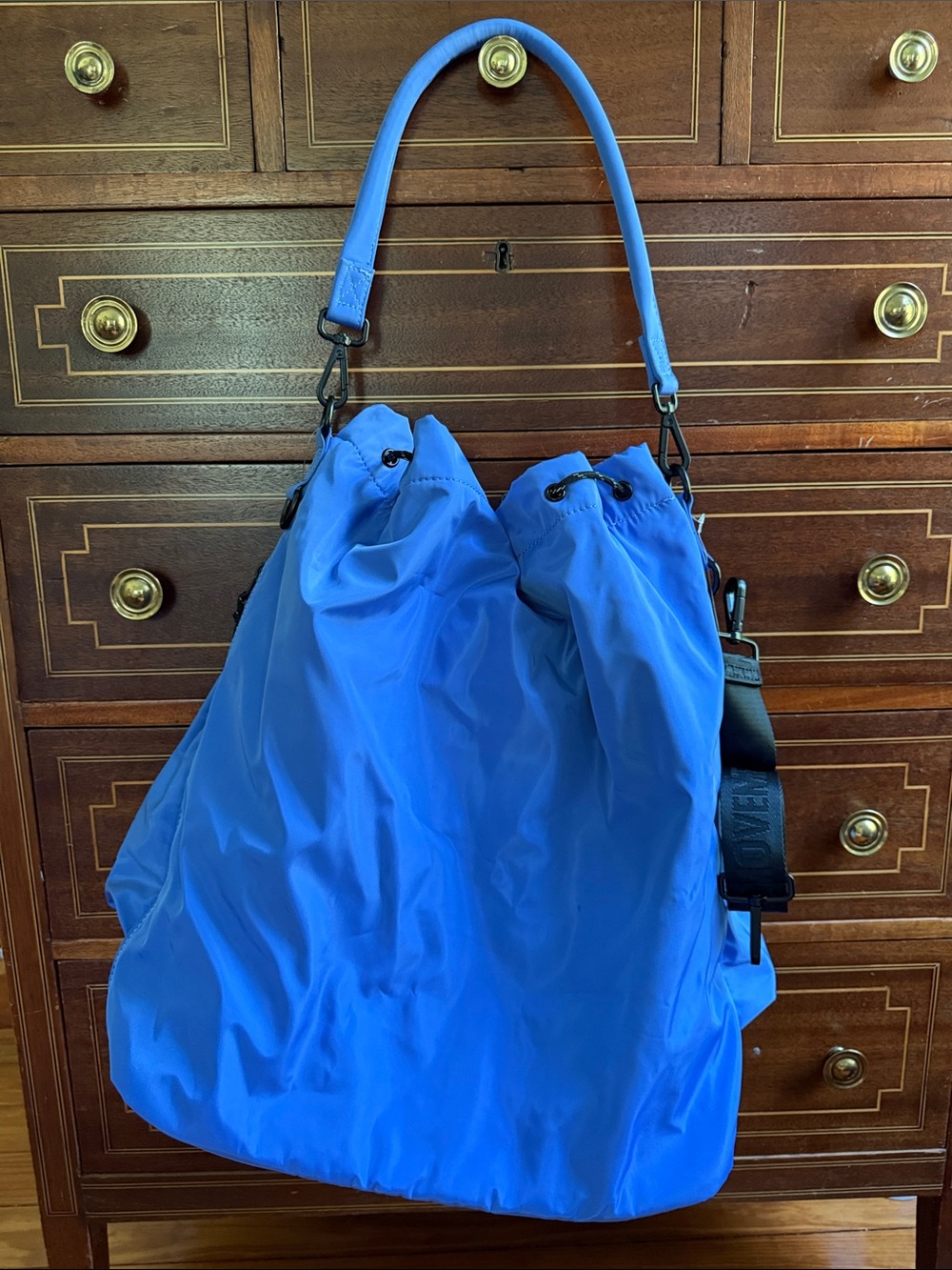 NWT FP Movement by Free People Ego Boost Mega Bucket Bag in Blueberry - Picture 6 of 11